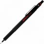 Ołówek automatyczny rOtring 600 metalowy 0.7mm, czarny - 2